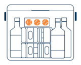 FIELDBAR GIN TRUNK - SAFARI WHITE